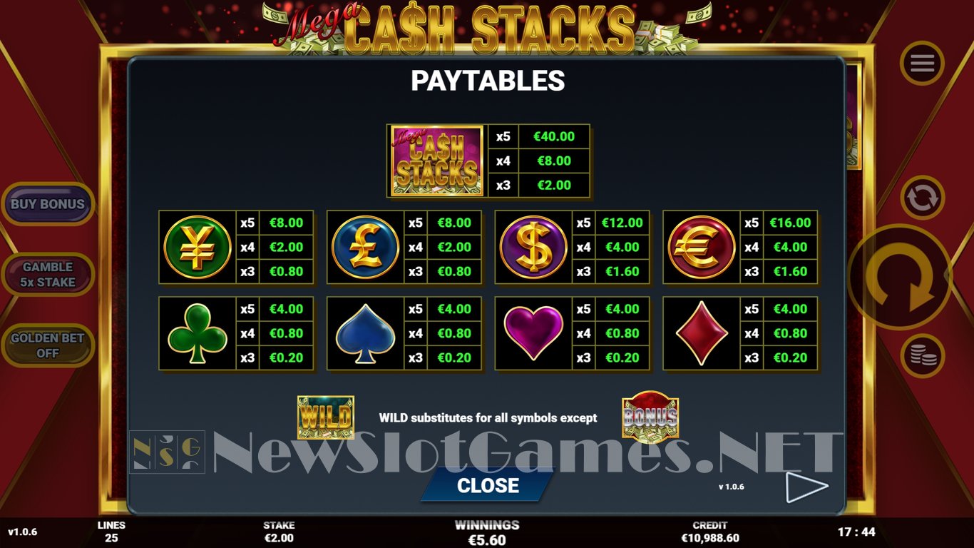 Mega Cash Stacks Slot Slot Image in Demo - pic. 5
