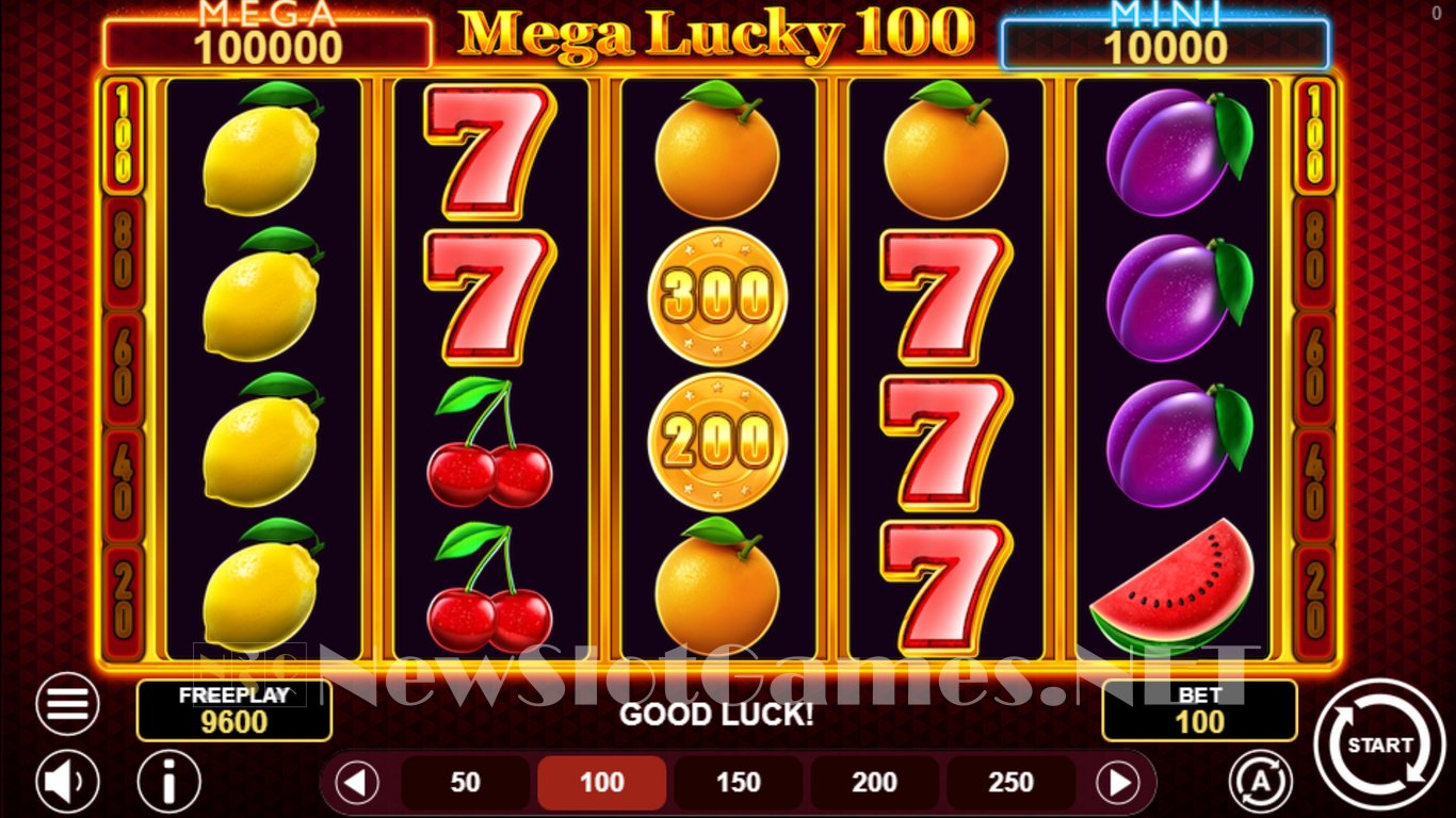 Mega Lucky 100 Slot Slot Image in Demo - pic. 3