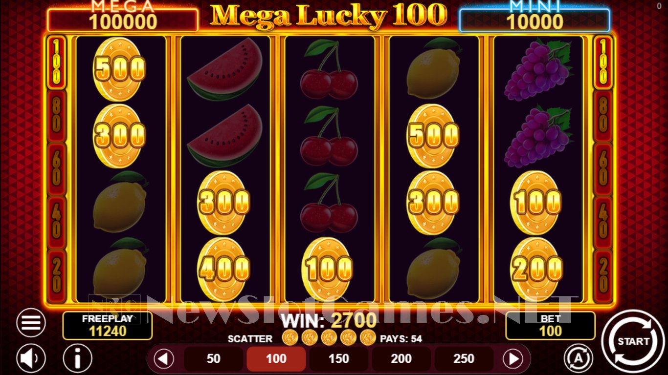 Mega Lucky 100 Slot Slot Image in Demo - pic. 5