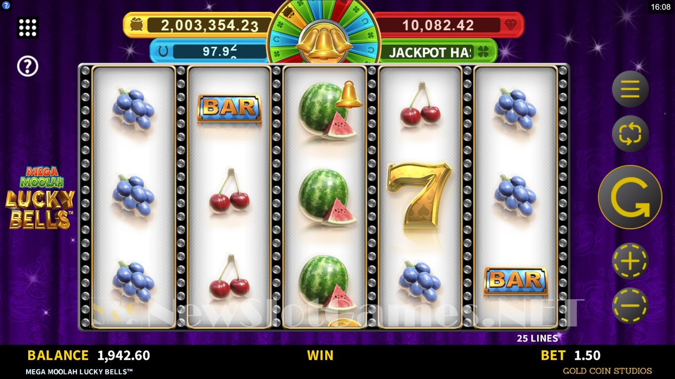 Mega Moolah Lucky Bells Slot Slot Image in Demo - pic. 9