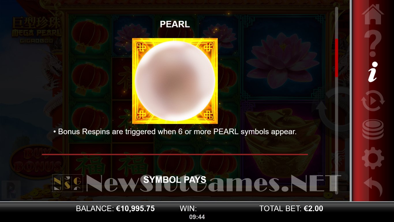 Mega Pearl Gigablox Slot Slot Image in Demo - pic. 6