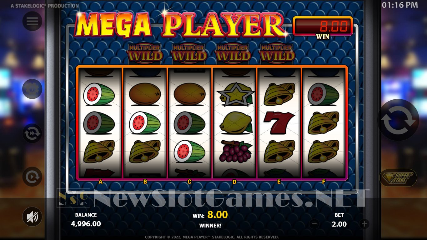 Mega Player Slot Slot Image in Demo - pic. 2