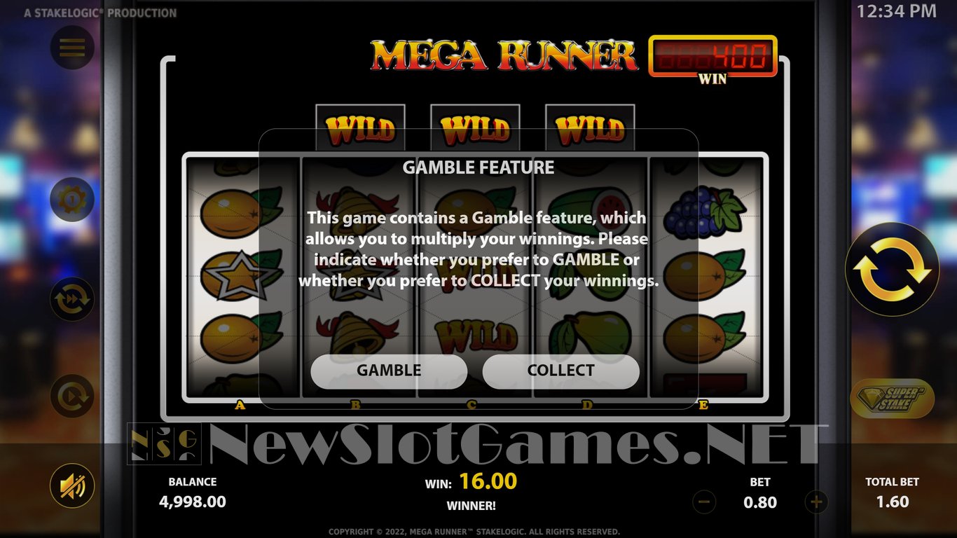 Mega Runner Slot Demo Image