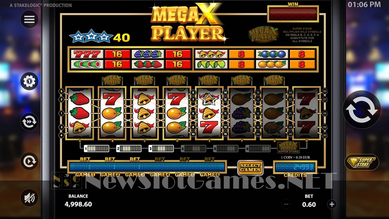 Mega X Player Slot Slot Image in Demo - pic. 2