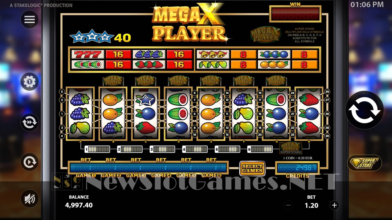 Mega X Player Slot Slot Image in Demo - pic. 3
