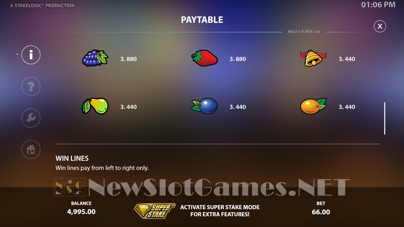 Mega X Player Slot Slot Image in Demo - pic. 7