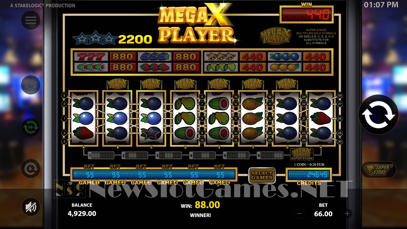 Mega X Player Slot Slot Image in Demo - pic. 8