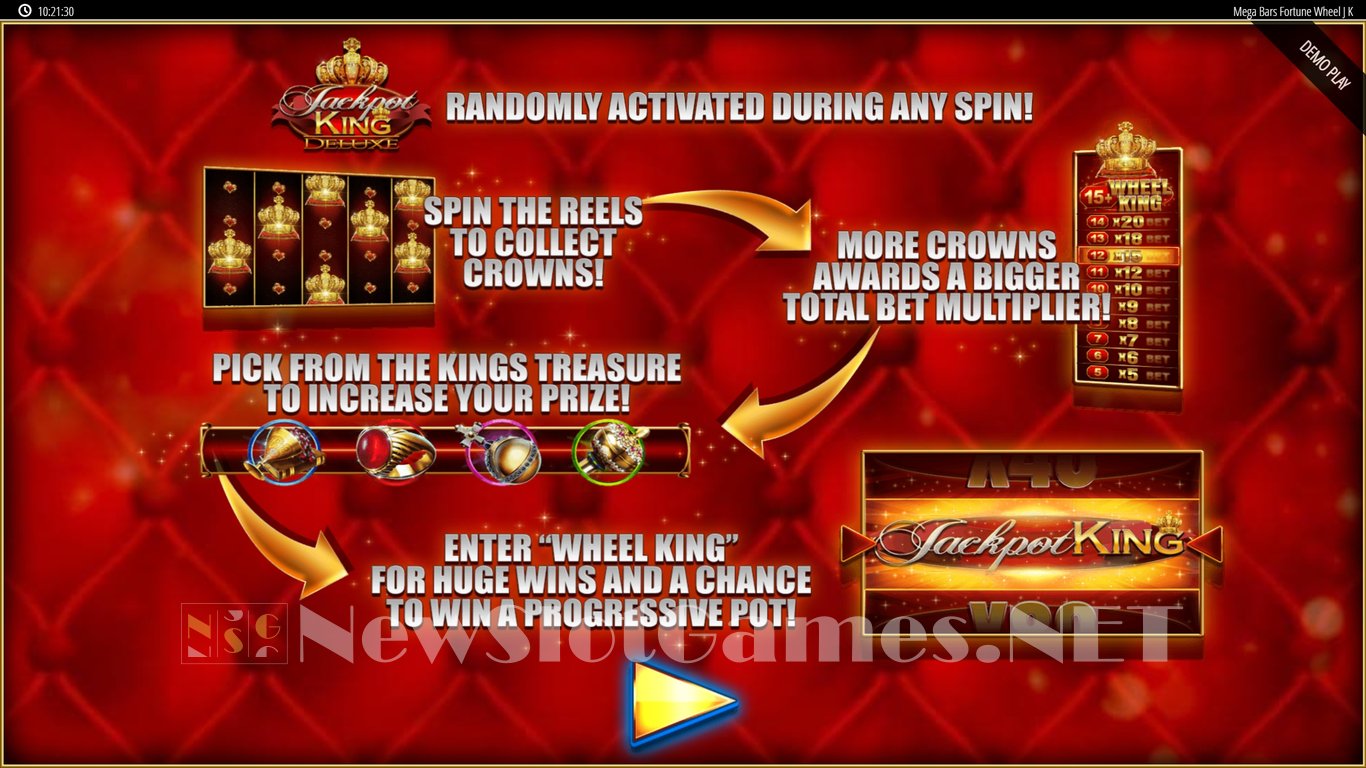 MegaBars Fortune Wheel Slot Slot Image in Demo - pic. 2