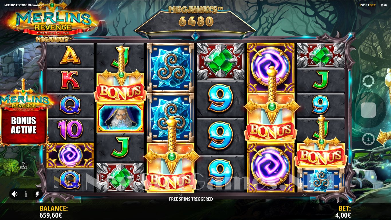 Merlins Revenge Megaways Slot Slot Image in Demo - pic. 11
