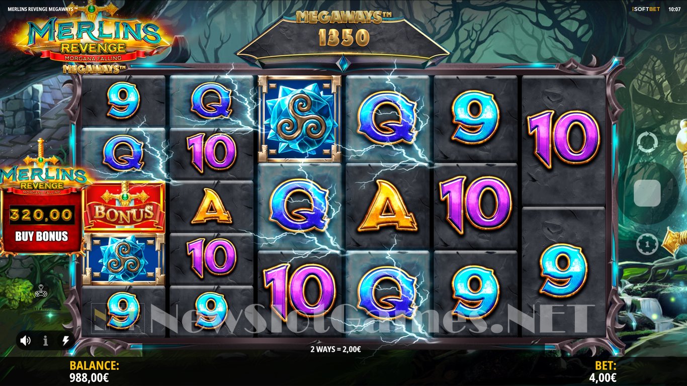 Merlins Revenge Megaways Slot Slot Image in Demo - pic. 3