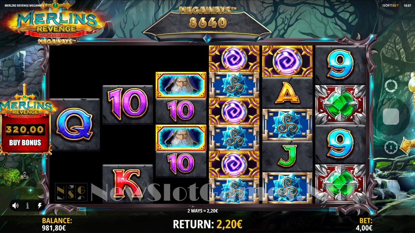 Merlins Revenge Megaways Slot Slot Image in Demo - pic. 9