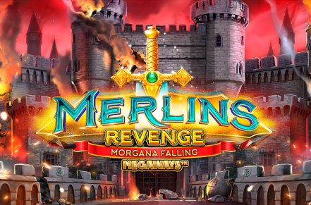 Merlins Revenge Megaways Slot Logo