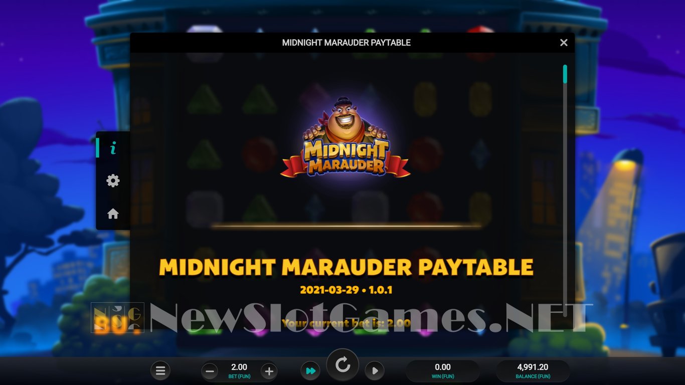 Midnight Marauder Slot Slot Image in Demo - pic. 3