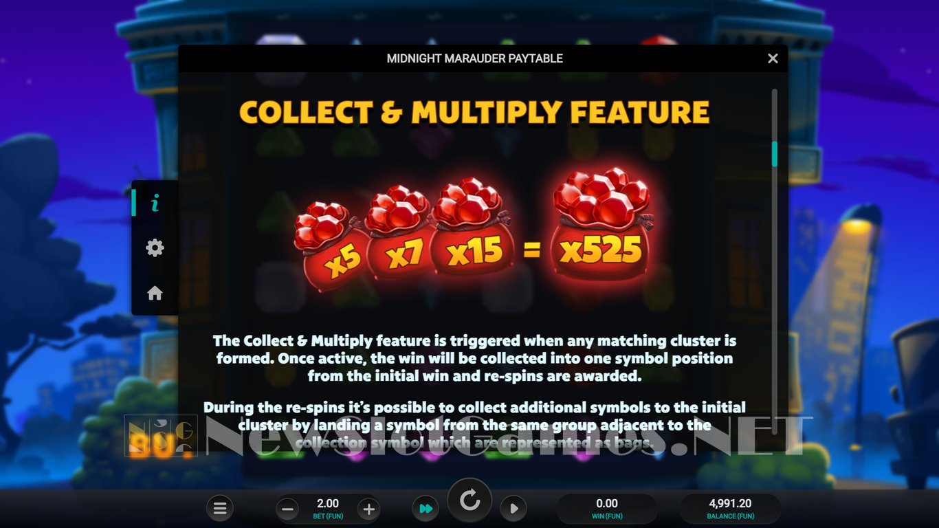 Midnight Marauder Slot Slot Image in Demo - pic. 4