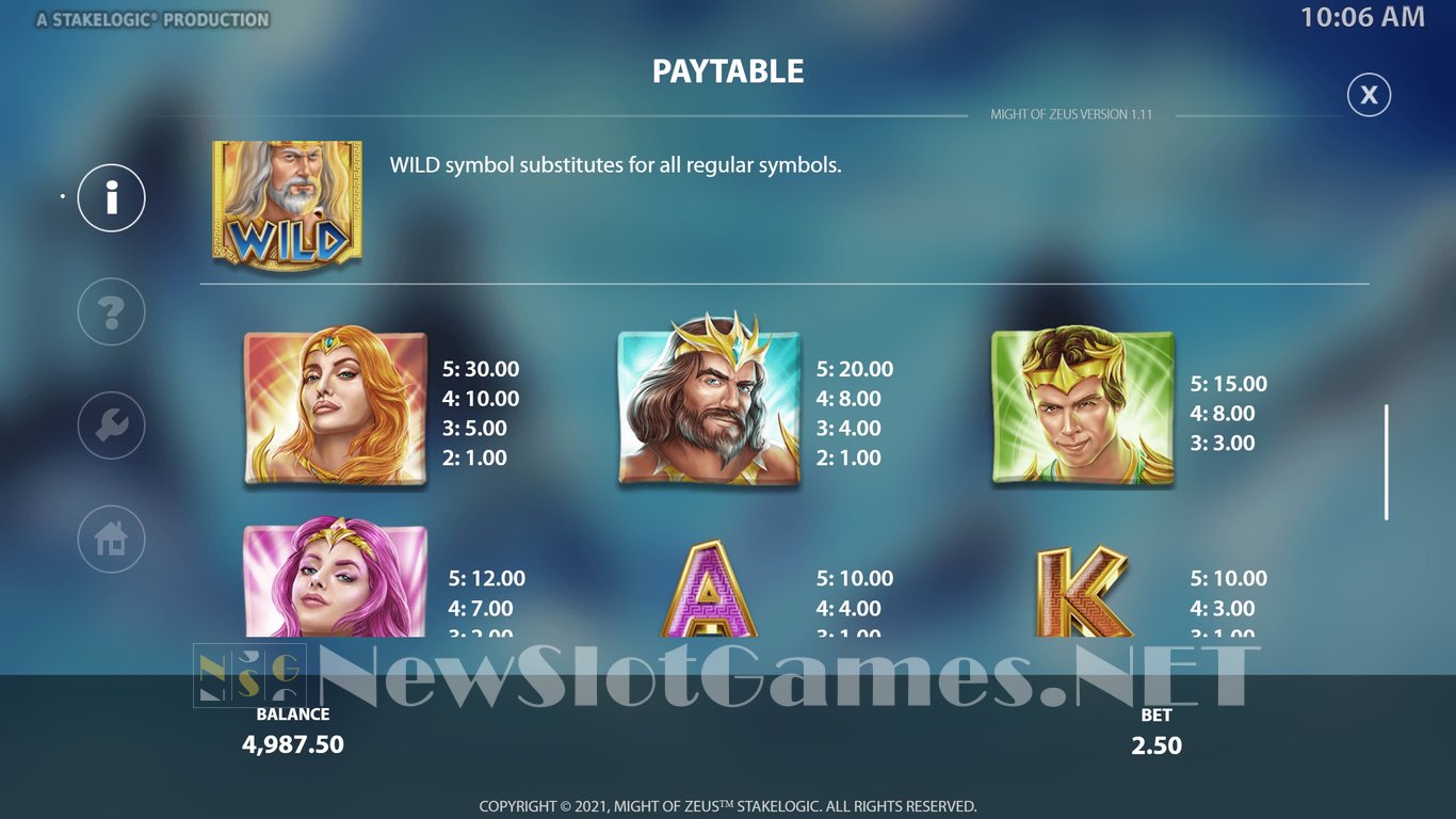 Might of Zeus Slot Slot Image in Demo - pic. 7