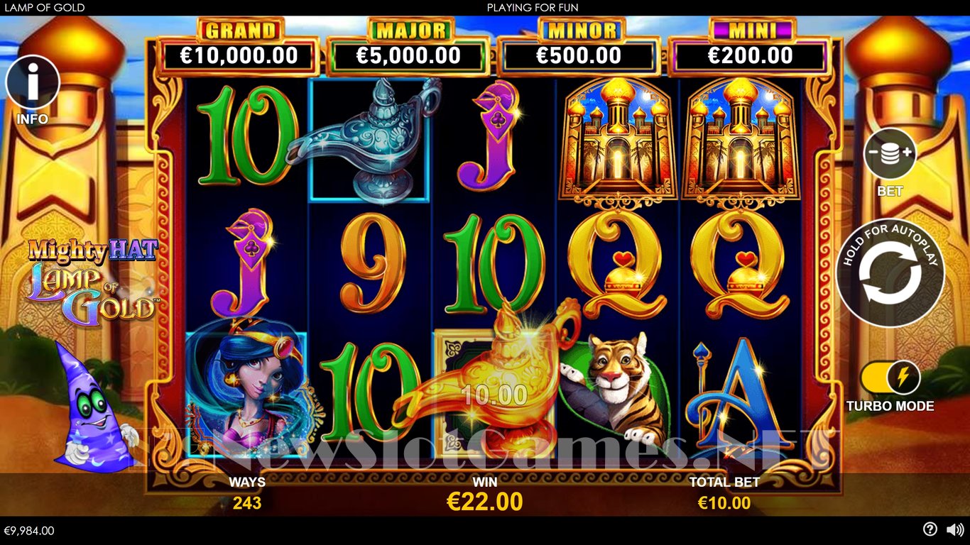 Mighty Hat Lamp of Gold Slot Slot Image in Demo - pic. 10