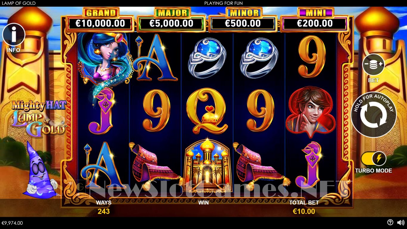Mighty Hat Lamp of Gold Slot Slot Image in Demo - pic. 11