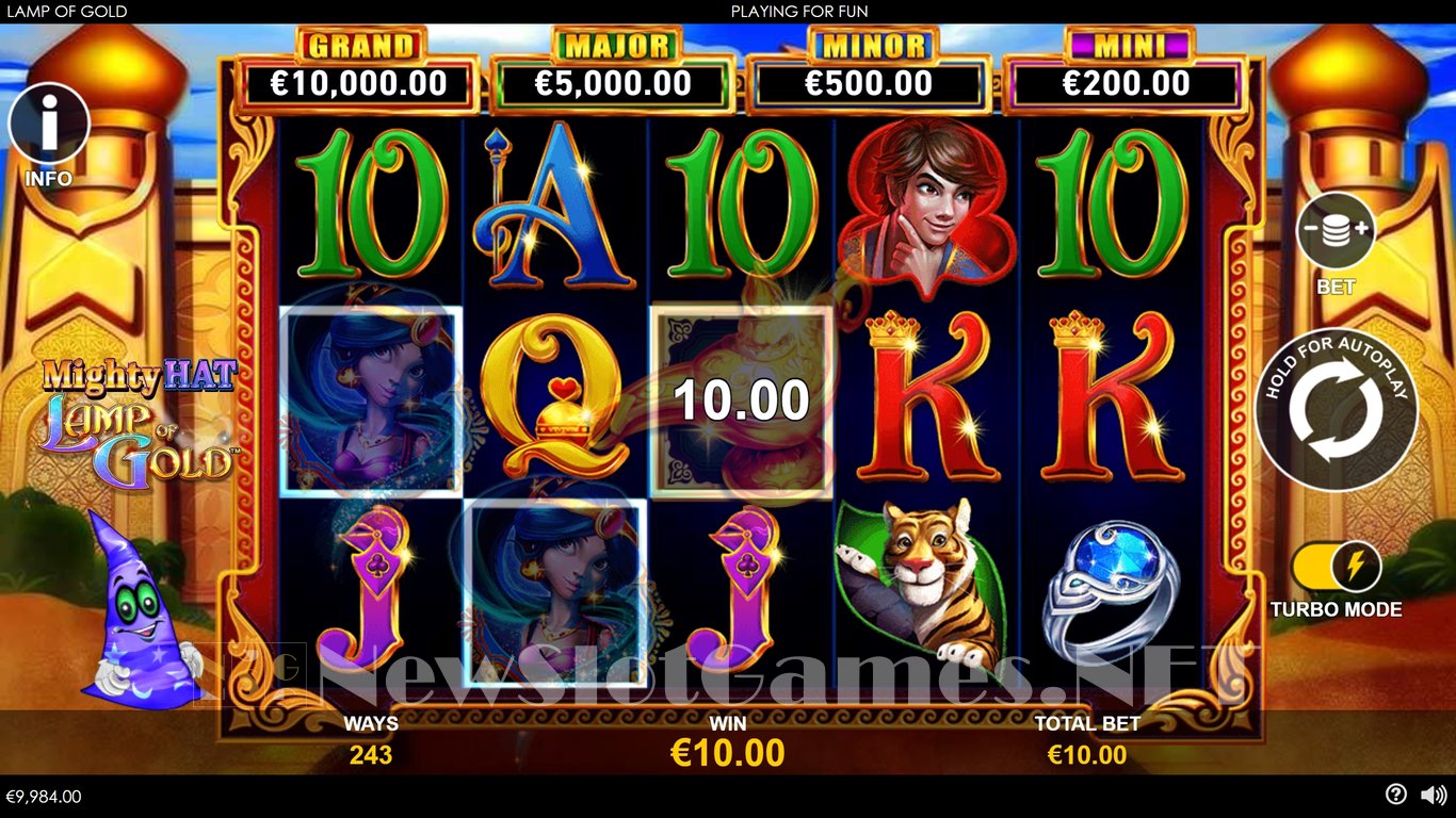 Mighty Hat Lamp of Gold Slot Slot Image in Demo - pic. 2