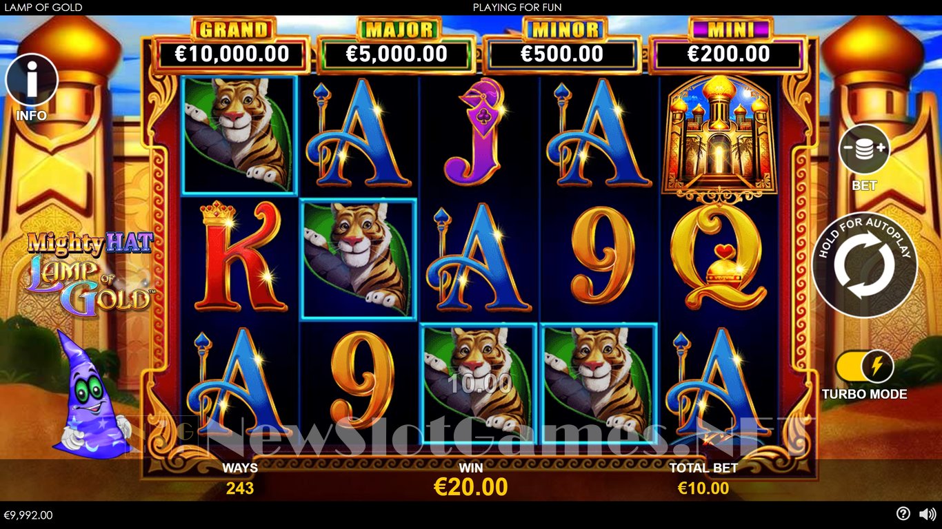 Mighty Hat Lamp of Gold Slot Slot Image in Demo - pic. 3