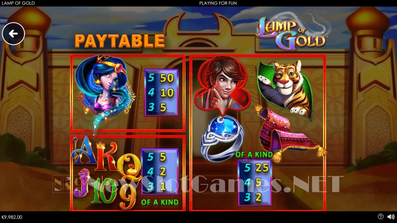 Mighty Hat Lamp of Gold Slot Slot Image in Demo - pic. 5