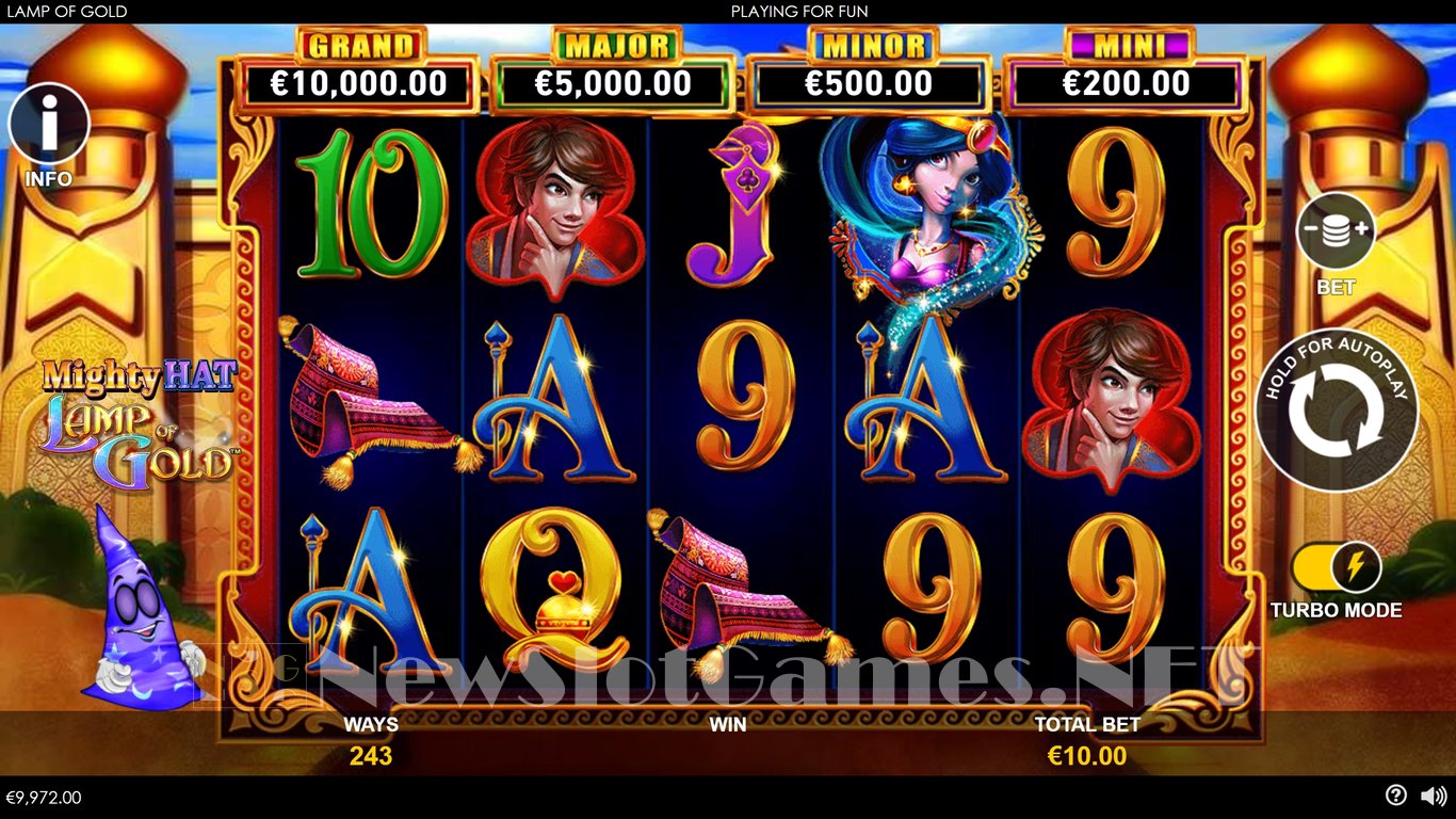 Mighty Hat Lamp of Gold Slot Slot Image in Demo - pic. 8