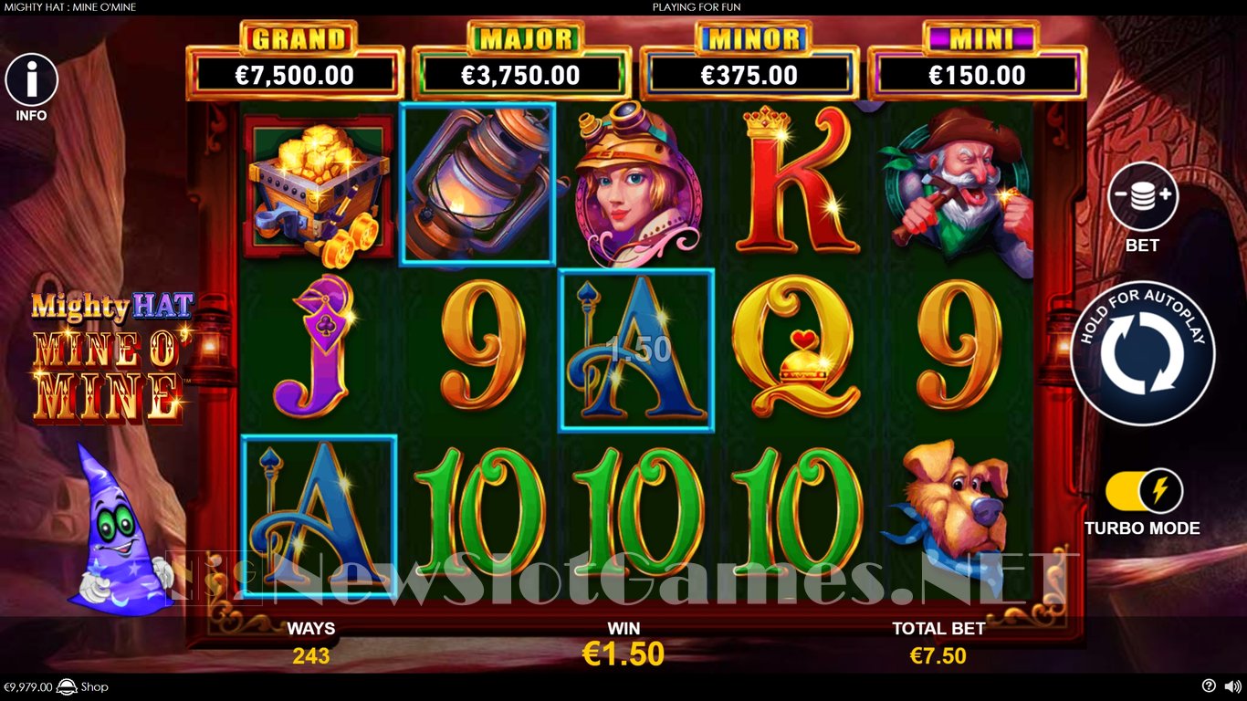 Mighty Hat Mine O Mine Slot Slot Image in Demo - pic. 4