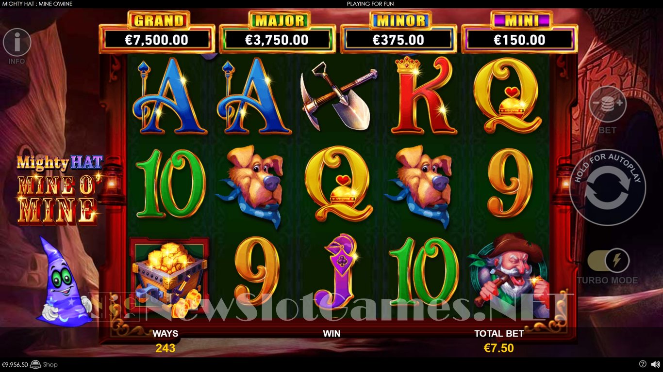 Mighty Hat Mine O Mine Slot Slot Image in Demo - pic. 8