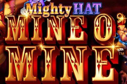 Mighty Hat Mine O Mine Slot Logo