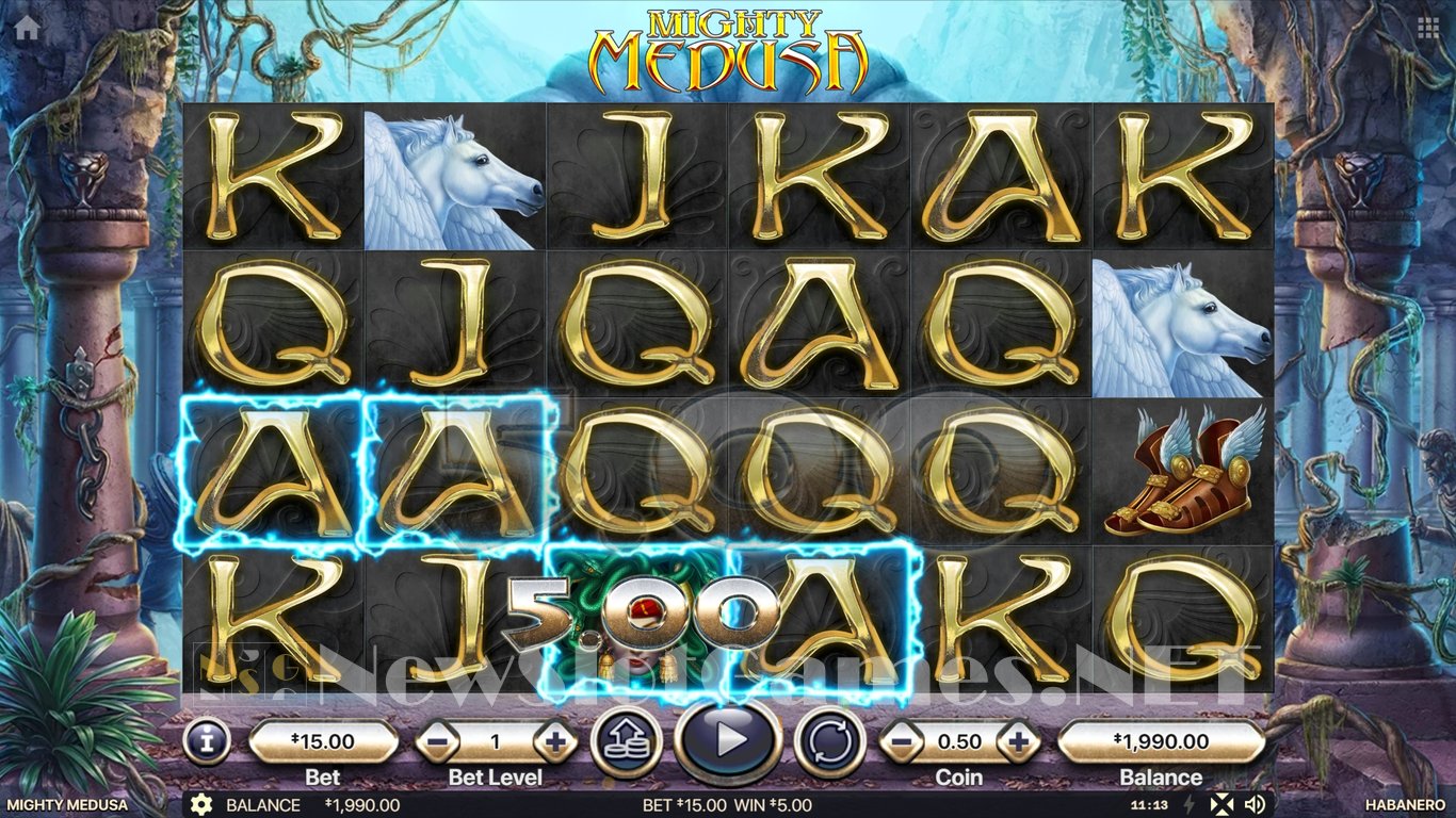 Mighty Medusa Slot Demo Image