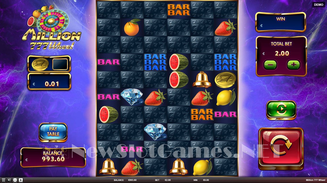 Million 777 Wheel Slot Slot Image in Demo - pic. 5