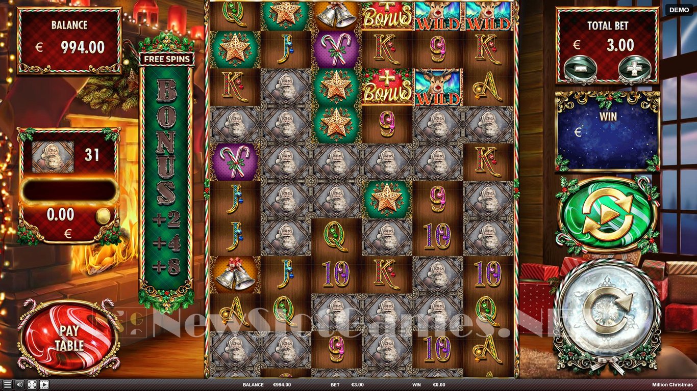 Million Christmas Slot Demo Image