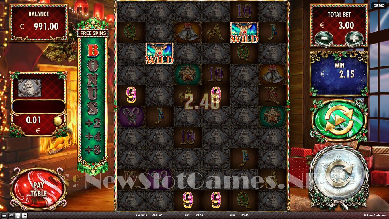 Million Christmas Slot Slot Image in Demo - pic. 3