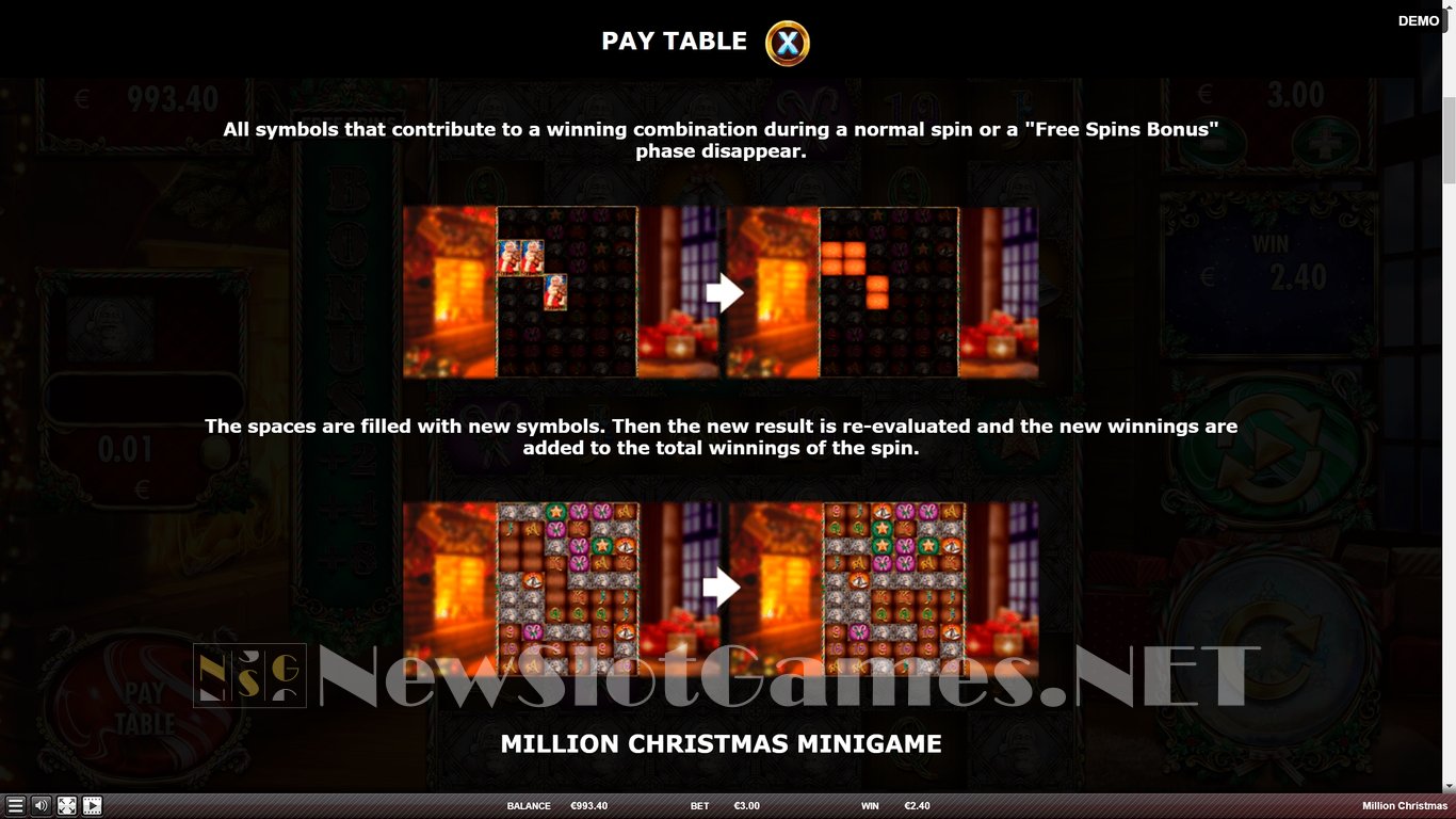 Million Christmas Slot Slot Image in Demo - pic. 5