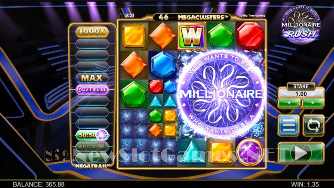 Millionaire Rush Megaclusters Slot Slot Image in Demo - pic. 3
