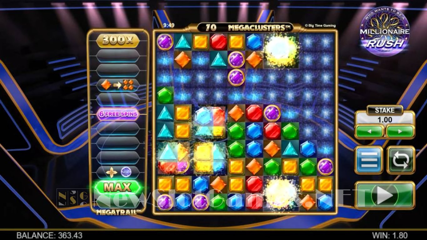 Millionaire Rush Megaclusters Slot Slot Image in Demo - pic. 4