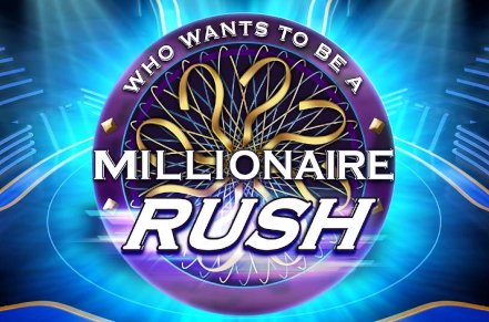 Millionaire Rush Megaclusters Slot Logo