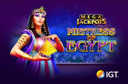 Mistress of Egypt MegaJackpots Slot Logo