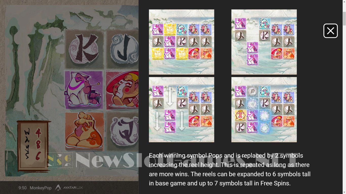 MonkeyPop Slot Slot Image in Demo - pic. 5