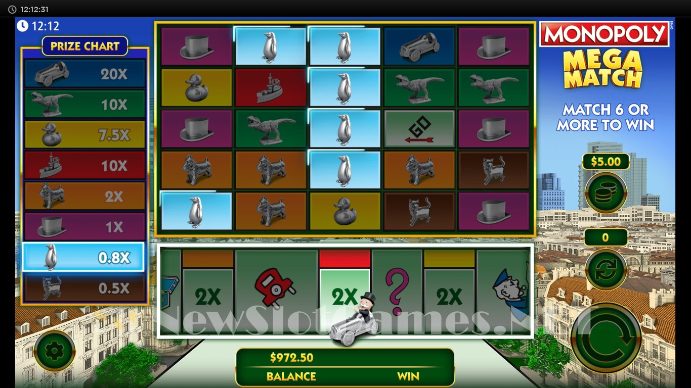 Monopoly Mega Match Slot Slot Image in Demo - pic. 6