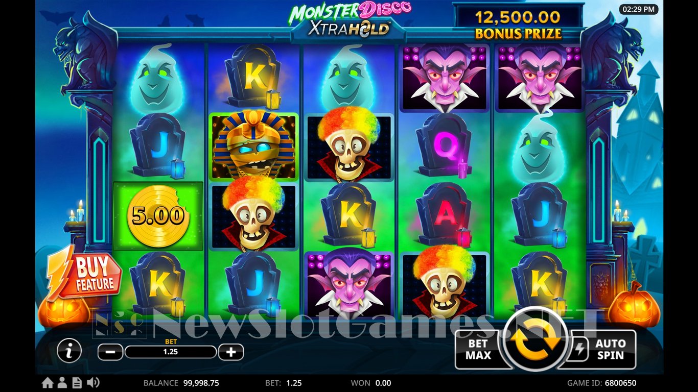 Monster Disco Slot Demo Image
