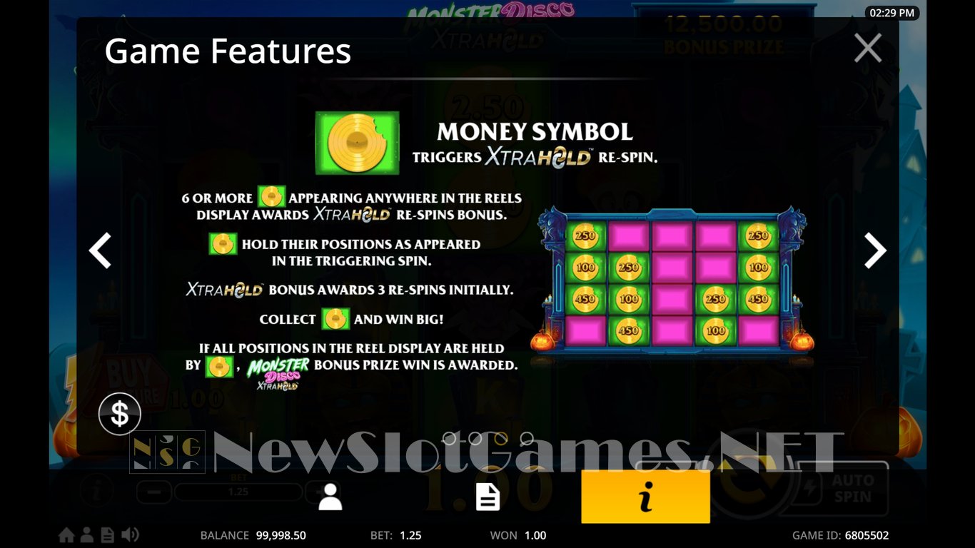 Monster Disco Slot Slot Image in Demo - pic. 5