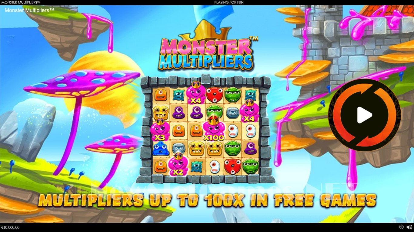 Monster Multipliers Slot Demo Image