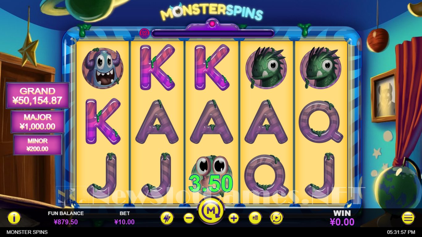 Monster Spins Slot Slot Image in Demo - pic. 5