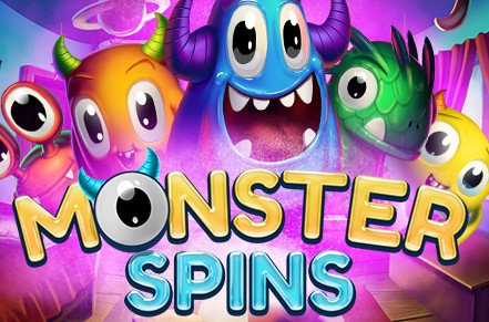Monster Spins Slot Logo
