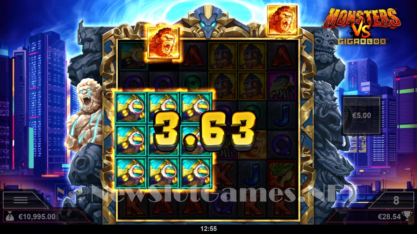 Monsters vs Gigablox Slot Slot Image in Demo - pic. 5