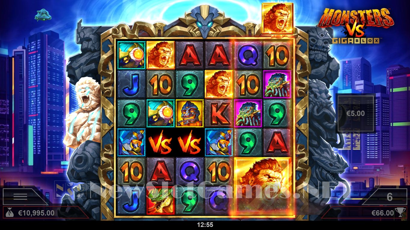 Monsters vs Gigablox Slot Slot Image in Demo - pic. 6