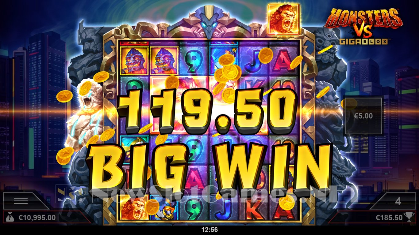 Monsters vs Gigablox Slot Slot Image in Demo - pic. 7