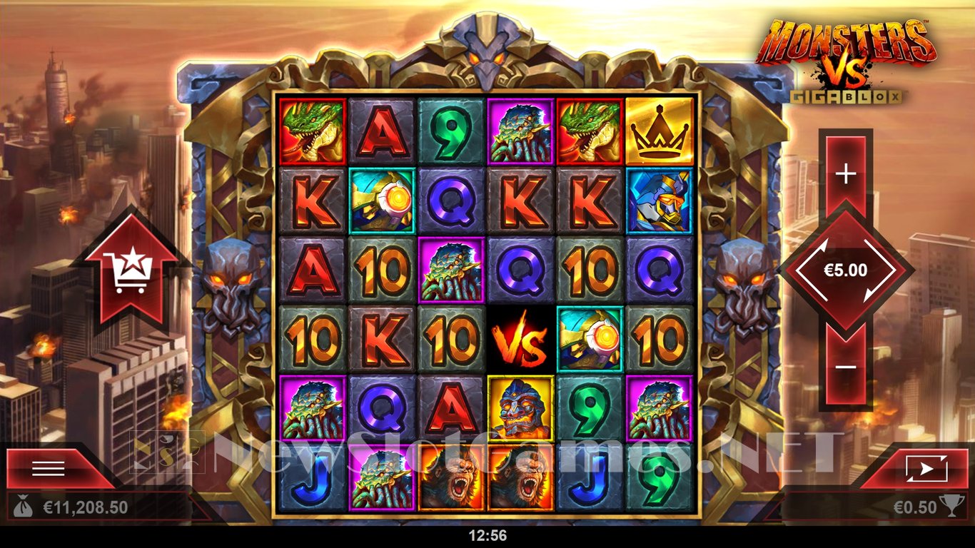 Monsters vs Gigablox Slot Slot Image in Demo - pic. 9