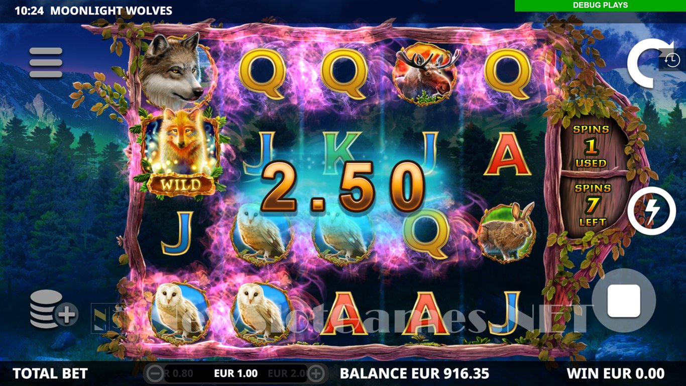 Moonlight Wolves Slot Slot Image in Demo - pic. 10
