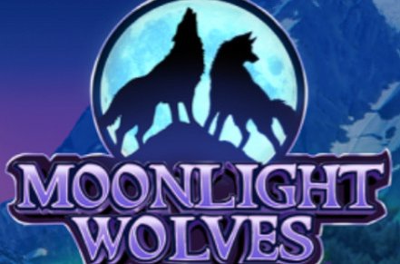 Moonlight Wolves Slot Logo